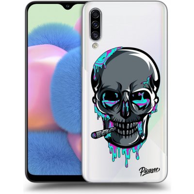 Pouzdro Picasee silikonové Samsung Galaxy A30s A307F - EARTH - Lebka 3.0 čiré – Zboží Mobilmania