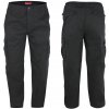 Pánské klasické kalhoty D555 kalhoty ROBERT kapsáče černá