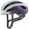 Cyklistická helma Uvex RISE CC silver PLUM WE 2022