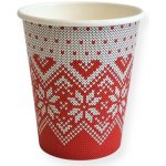 Eobaly.cz Papírový kelímek zimní období 280 ml, průměr 80 mm – Zboží Dáma