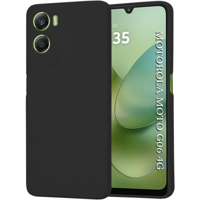 Techsuit SoftFlex silikonový Motorola Moto G06 černý – Zboží Živě