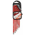 Imbusové klíče TORX s otvorem 9 ks delší - T10, T15, T20, T25, T27, T30, T40, T45, T50 – HobbyKompas.cz