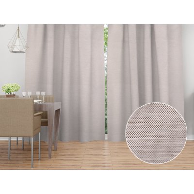 Biante Dekorační závěs TF-066 Béžový režný 140x200 cm – Hledejceny.cz