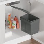 In-Design Vestavný koš na dvířka UNION SINGLE 1 x 15 l – Zboží Dáma