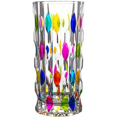 BOHEMIA PRESTIGE KŘISTÁLOVÁ VÁZA BOHEMIA PRESTIGE JOKER BLUSH 280MM – Hledejceny.cz