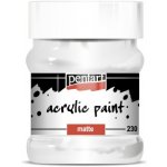 Pentart Matná akrylová barva 230 ml titanová bílá – Hledejceny.cz
