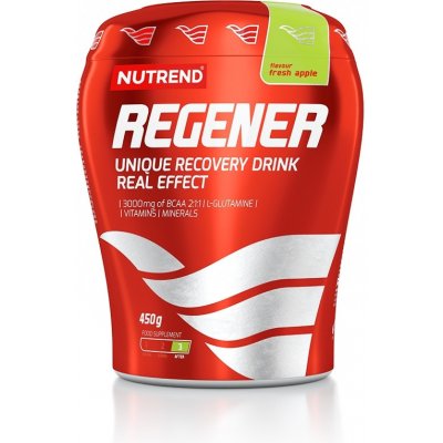 Nutrend Energetický nápoj Regener fresh apple 450 g