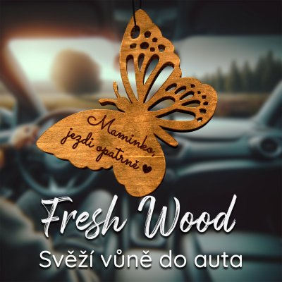 Ahome Dřevěná vůně -Motýl pro maminku – Hledejceny.cz
