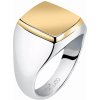 Prsteny Morellato Nadčasový ocelový bicolor prsten Motown SALS622