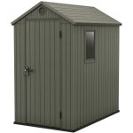 KETER Darwin 4x6, olivová zelená, 125,8 x 184,5 x 205 cm – Hledejceny.cz