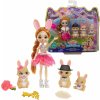 Panenka Mattel Enchantimals rodinka Brystal Bunny