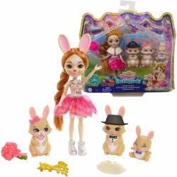 Mattel Enchantimals rodinka Brystal Bunny