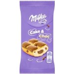 Milka Cake & choc jemné pečivo s kousky mléčné čokolády a čokoládovou náplní 35 g – Sleviste.cz