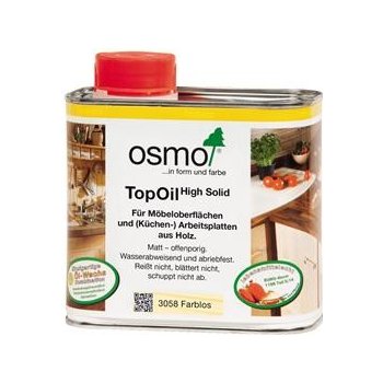 Osmo 3058 Top Olej 0,5 l Bezbarvý matný