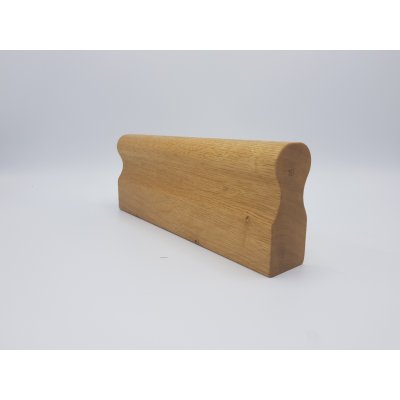 Havlíček truhlářství Madlo dřevěné MP 20 OŘECH 4589_1 m 40 x 90 mm 1 m – HobbyKompas.cz