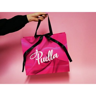 Luxusní dárková taška Puella – dokonalý doplněk každého dárku Variant: Puella luxusní taška L (240 x 100 x 320 mm) – Hledejceny.cz