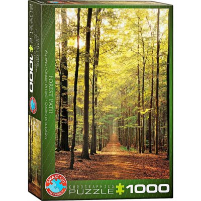 EuroGraphics Lesní cesta Forest Path 1000 dílků – Zboží Mobilmania
