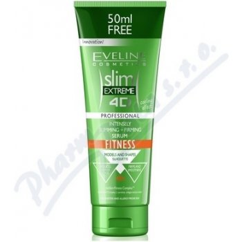 Eveline Cosmetics Slim 4D Fitness zeštíhlující a zpevňující sérum 250 ml