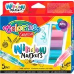 Křídové popisovače na sklo sada 5 barev – Zboží Dáma