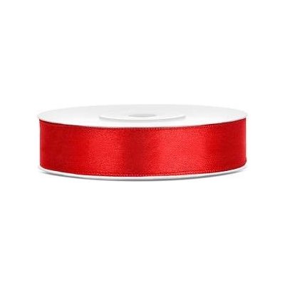PartyDeco Červená stuha 12 mm x 25 m (1 ks) – Zboží Dáma