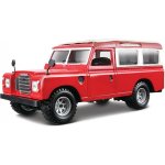 Bburago Land Rover Series II červená 1:24 – Zboží Dáma