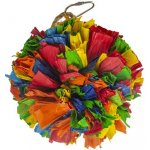 DUVO+ Závěsná barevná hračka pompon z kukuřičných listů S 12,7x7,6x7,6cm – Zboží Mobilmania