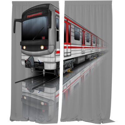 IMPAR Závěsy Metro 81 (Rozměr : 140x250, Materiál: Interlock) – Hledejceny.cz