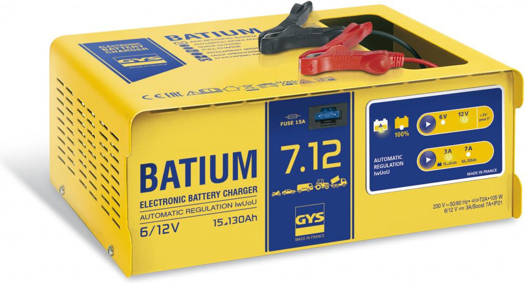 GYS FRANCE Batium 7-12, 6/12V