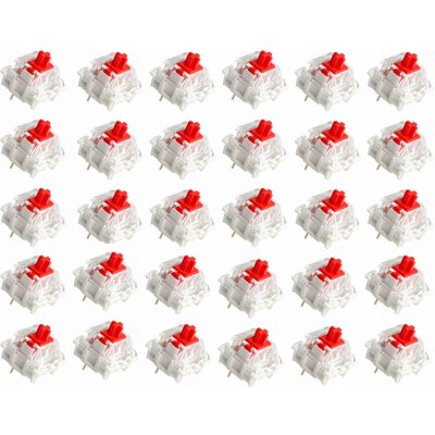 Royal Kludge Red Switch 30 ks – Sleviste.cz