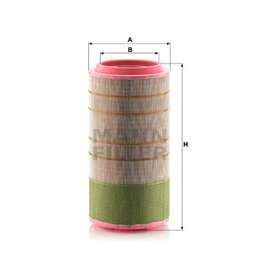 Vzduchový filtr MANN-FILTER C 28 1275 – Hledejceny.cz