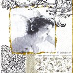 ubrousek 33 x 33 cm ANDÍLEK – HobbyKompas.cz