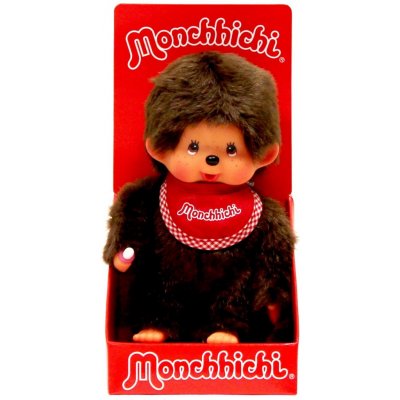 Monchhichi kluk červený bryndáček Mončiči 20 cm – Hledejceny.cz