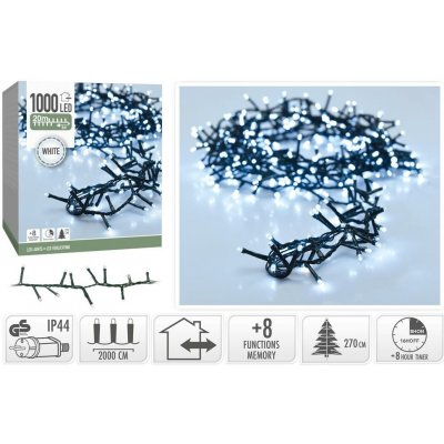 SNAKE LED LIGHTS 1000LED WHITE – Hledejceny.cz