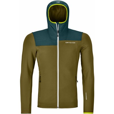 Ortovox merino Fleece Plus Hoody green moss – Hledejceny.cz