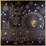 Adventní kalendář WINTER MAGIC NOIR ve čtvercové krabičce – Zboží Dáma
