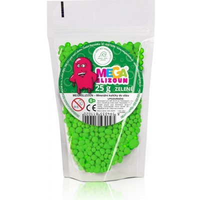 Megaslizoun Minerální kuličky do slizu zelené 25 g – Sleviste.cz