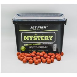 JET FISH MYSTERY Boilies Squid/Chilli 3kg 20mm