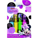 JIRI MODELS Fixy foukací 6ks Disney Minnie Mouse set se 4 šablonami – Zboží Mobilmania