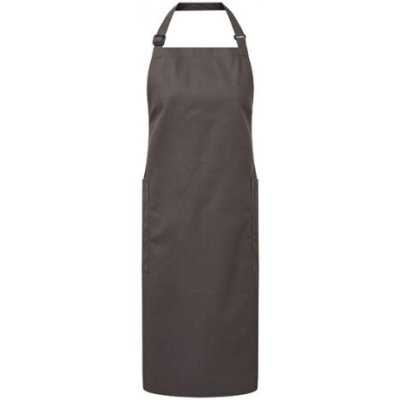Premier Workwear Zástěra z recyklovaného materiálu a biobavlny PR120 Dark Grey Pantone 431 86x72cm – Hledejceny.cz