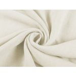 Len praný - LEN-018 Krémově bílý - metráž šířka 140 cm – Zboží Dáma