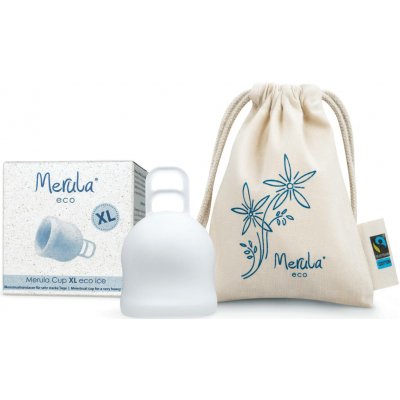 Merula Eco Cup Menstruační kalíšek XL Eco ice Bílá – Zboží Dáma