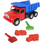 Dino Tatra T148 klasické nákladní auto 30cm modročervená + pískový set 5ks – Zboží Mobilmania