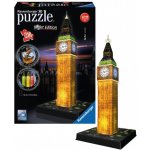 Ravensburger 3D puzzle Svítící Big Ben 216 ks – Zbozi.Blesk.cz