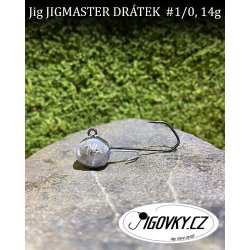 Jigovky.cz Jigové hlavičky Jigmaster Drátek vel.1 14g 5ks