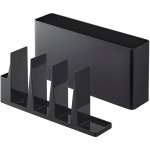 YAMAZAKI Organizér na kuchyňské nástroje a prkénko Tower 8147, černý – Sleviste.cz