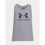 Under Armour UA sportstyle logo tank GRY šedé – Zboží Dáma