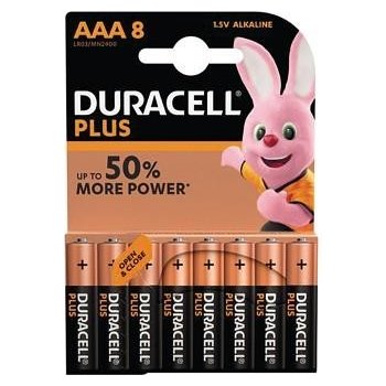 Duracell Plus Power AAA 8ks MN2400B8