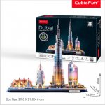 CubicFun 3D puzzle LED Dubaj 182 ks – Zboží Mobilmania