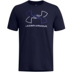 Under Armour Tmavě modré tričko UA GL FOUNDATION UPDATE SS – Zboží Dáma
