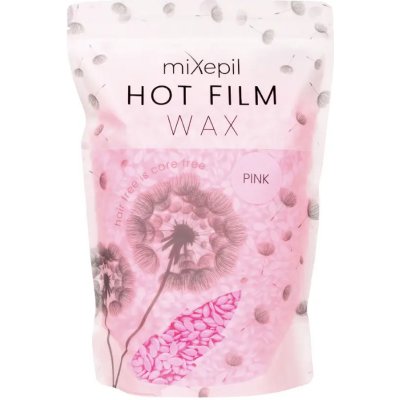 Mixepil FilmWax zrnka voku PINK SELFIE wax depilační vosk na obličej 1200 g – Sleviste.cz